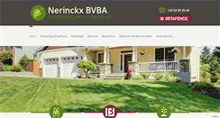 Desktop Screenshot of nerinckxbvba.be